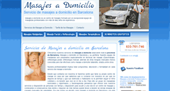 Desktop Screenshot of masaje-domicilio.com